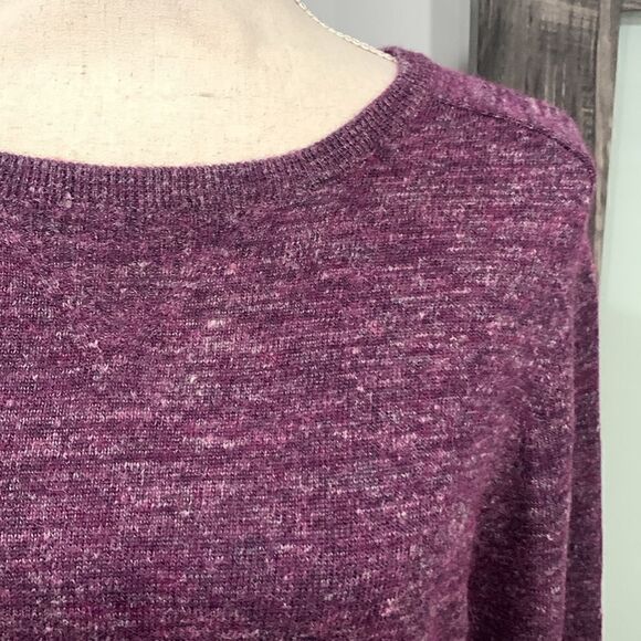 J Crew men’s size L sedona purple sweater - Picture 2 of 3